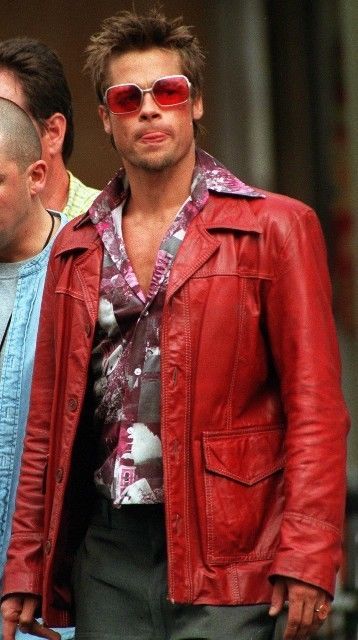 Brad Pitt As Tyler Durden Papparazi Shot