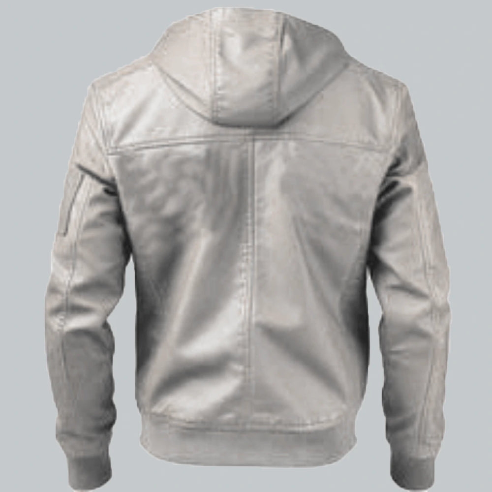 Women-White-Leather-Jacket-with-Hood-Back