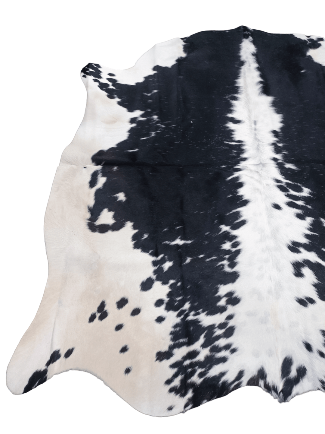 Black And White Cowhide Rug #1480