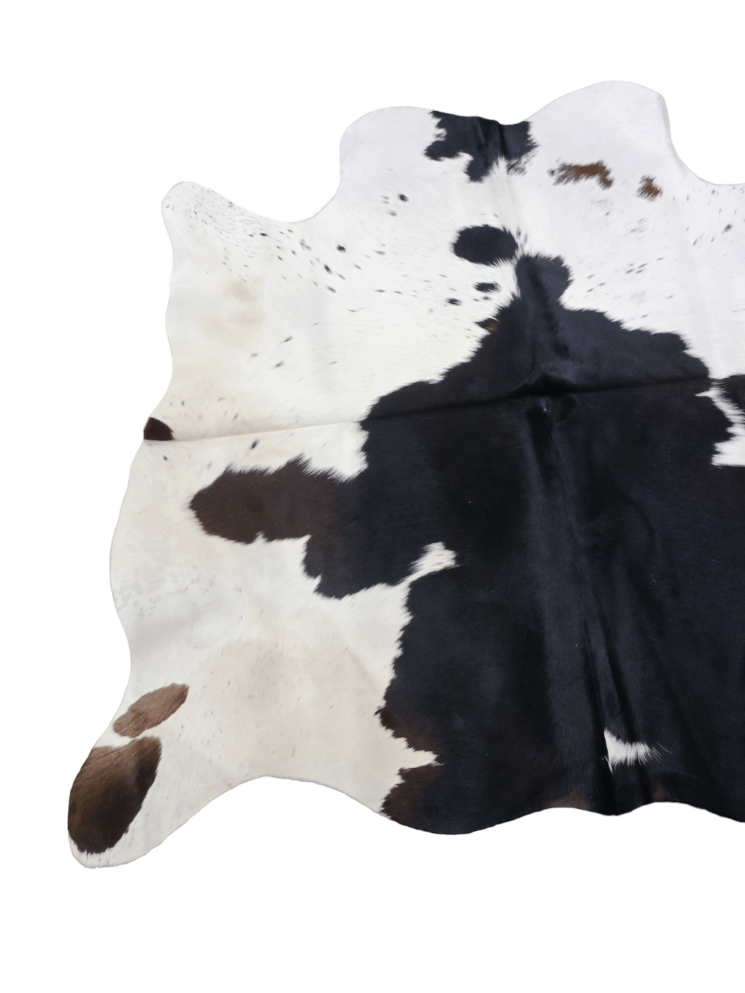 Black And White Cowhide Rug #1541