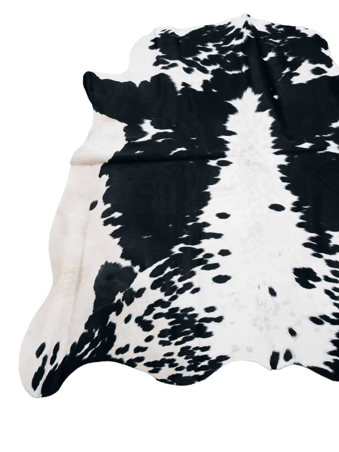 Black And White Cowhide Rug #1545