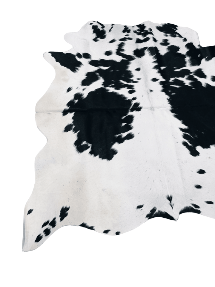Black And White Cowhide Rug #1551