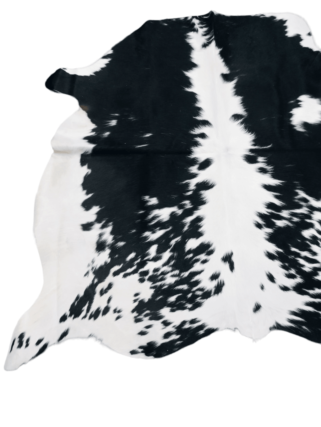 Black And White Cowhide Rug #1538