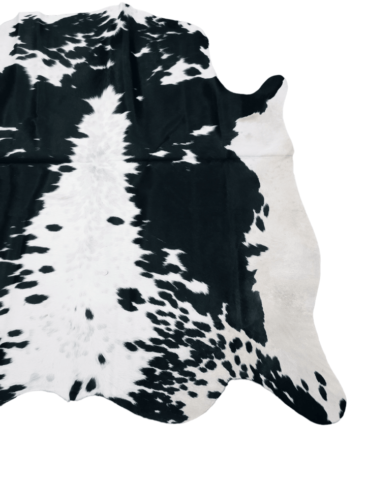 Black And White Cowhide Rug #1545