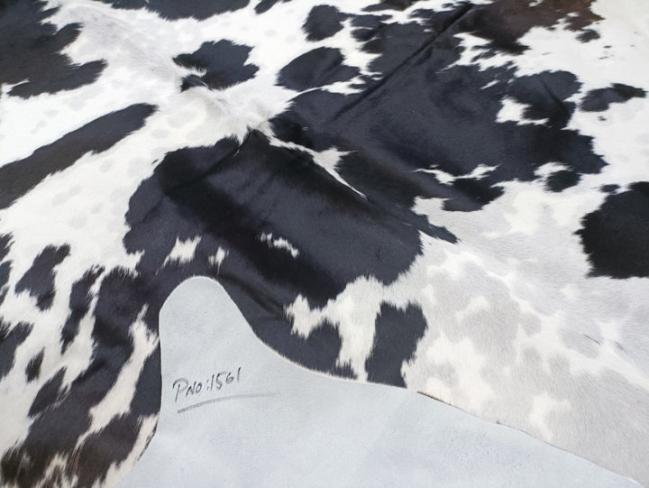 Black And White Cowhide Rug #1561