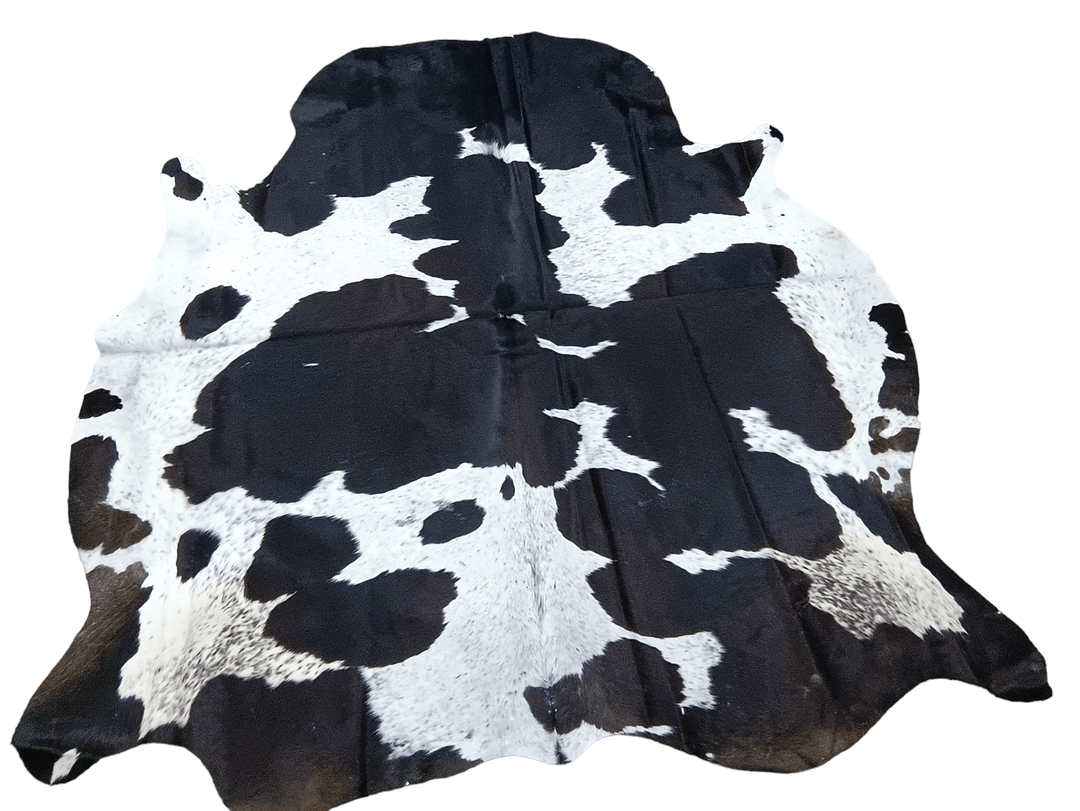 Black And White Cowhide Rug #1539