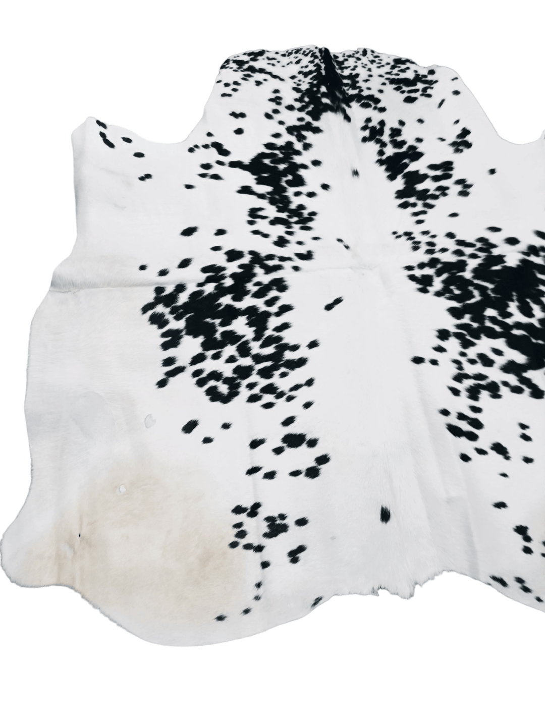 Black Salt N Pepper Cowhide Rug #1511