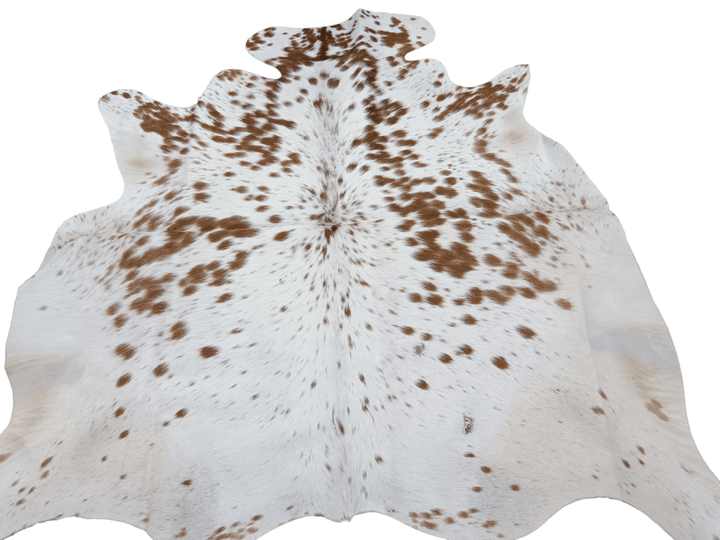 Brown Specked Cowhide Rug #1564