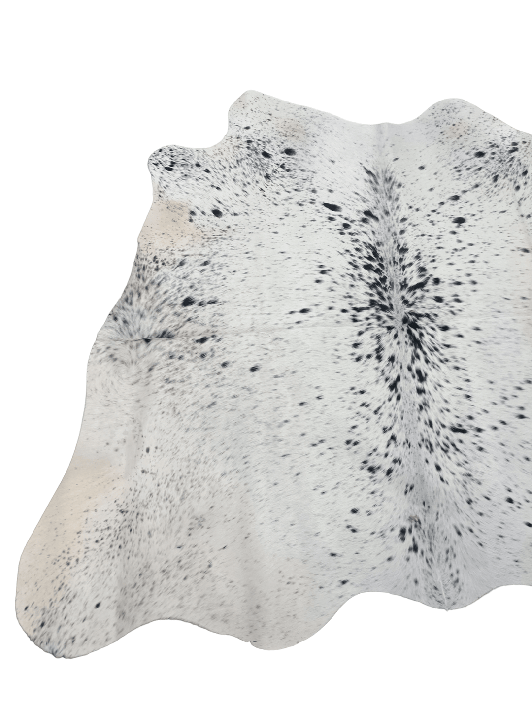 Cowhide Rug White & Black Salt N Pepper #1488