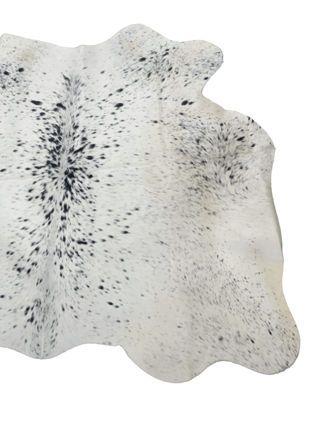 Cowhide Rug White & Black Salt N Pepper #1488