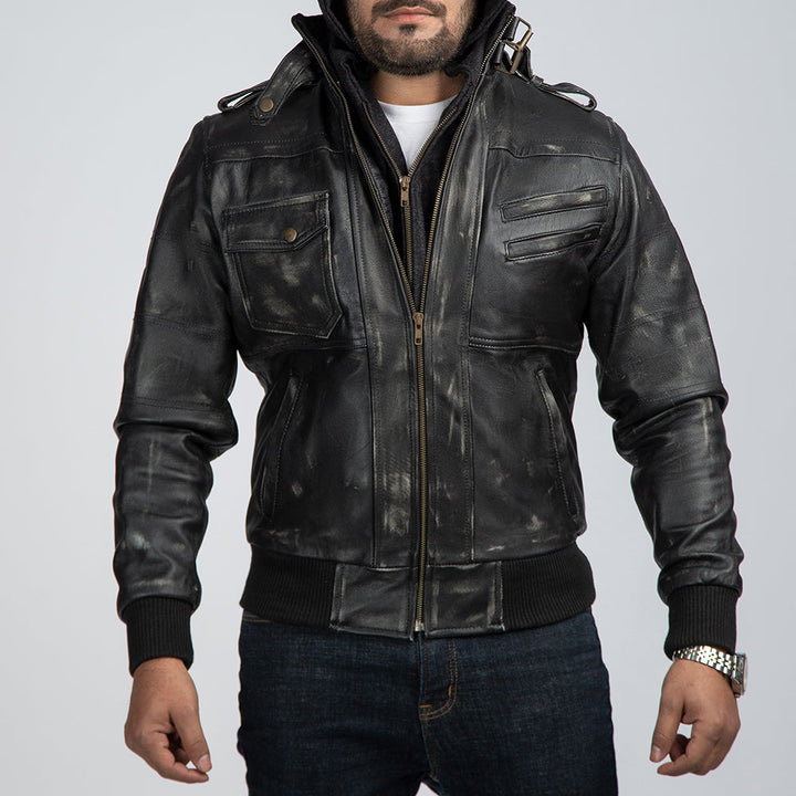 Zosack Men's Biker Jacket