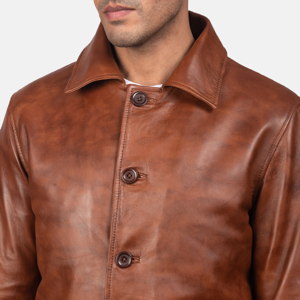 Samuel Brown Leather Jacket