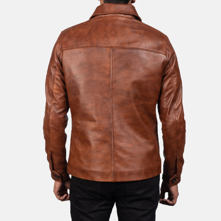 Samuel Brown Leather Jacket