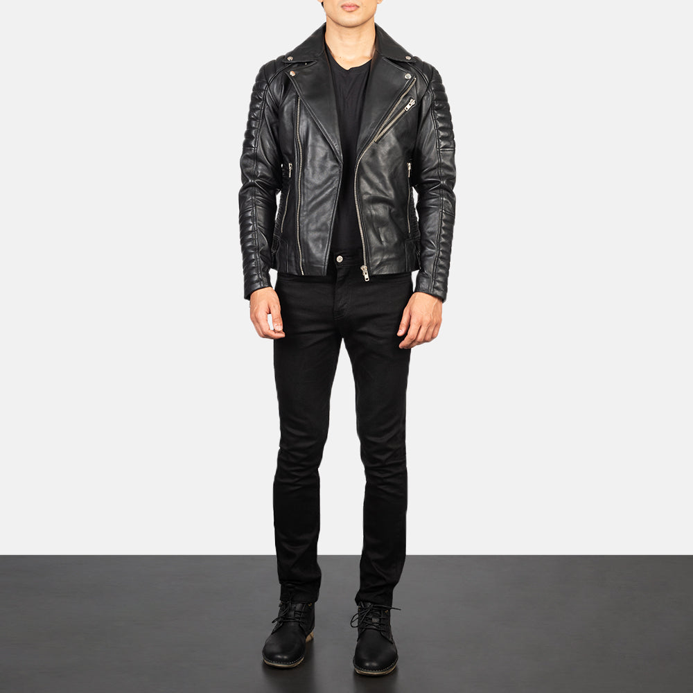 Black Leather Premium Quality Jacket