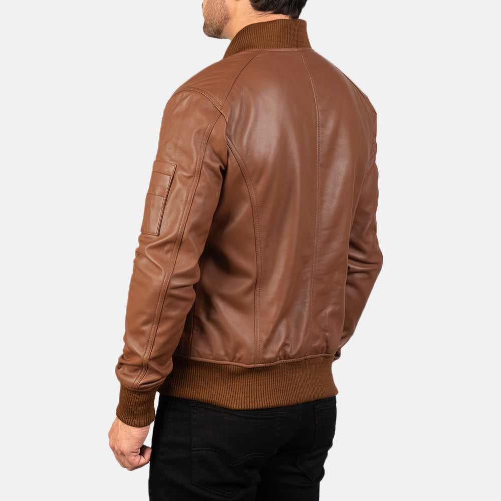 Bohemia Brown Leather Jacket