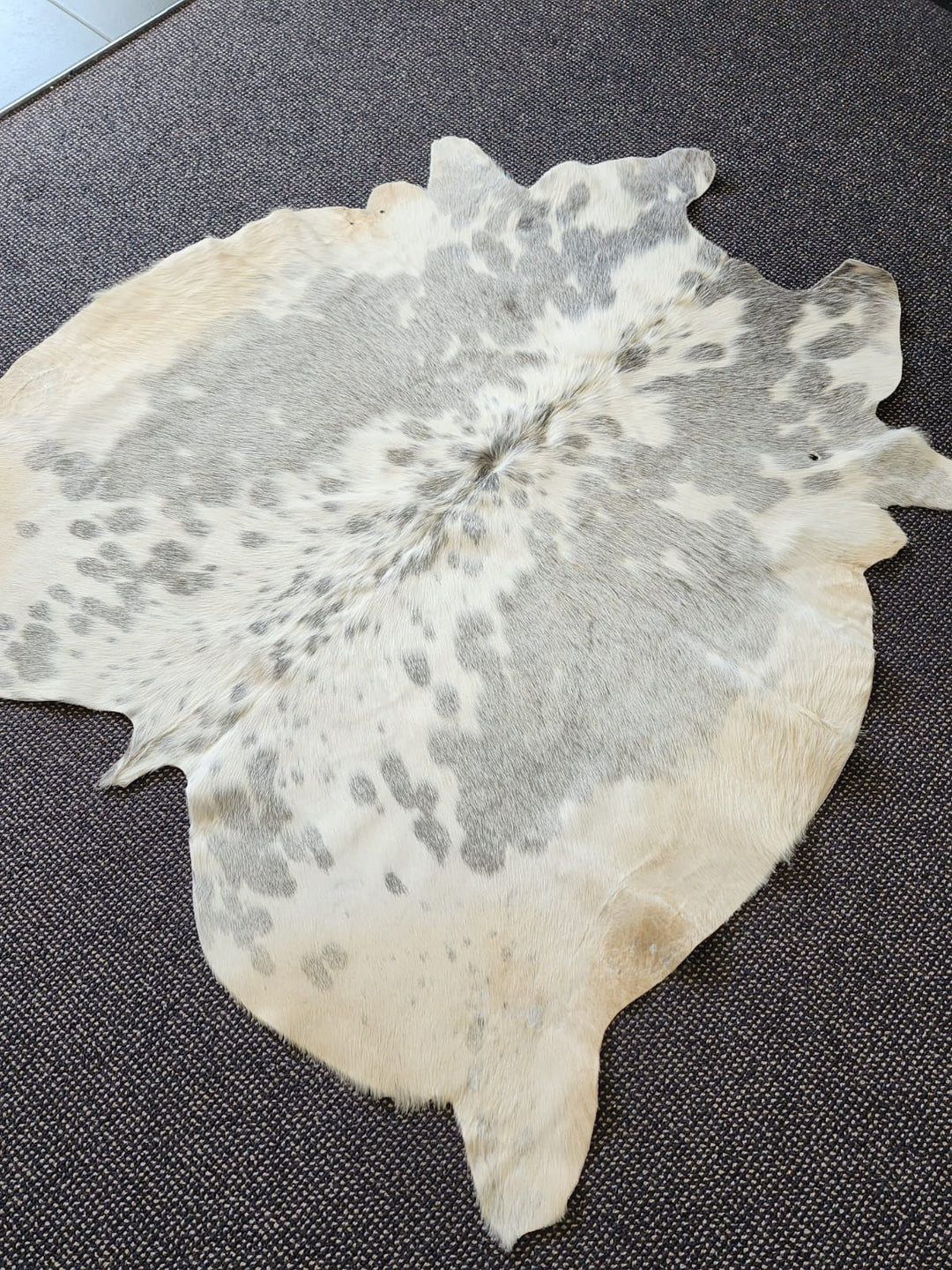 Salt N Pepper Grey Cowhide Rug #22189