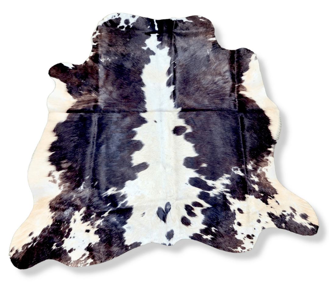 Black Cowhide Rug #1423