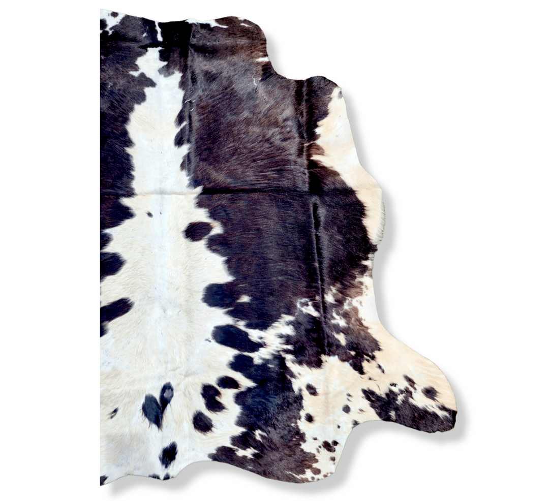 Black Cowhide Rug #1423